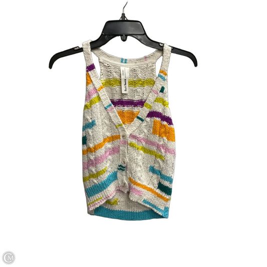 Top Sleeveless By Anthropologie In Multi-colored, Size: M