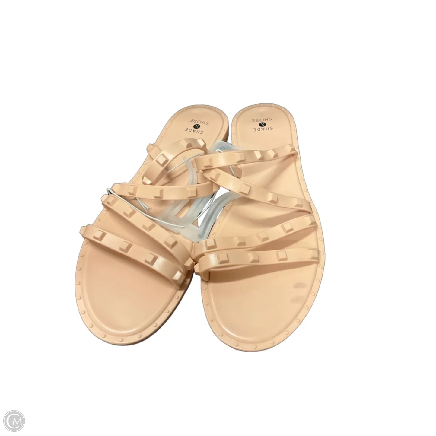 Sandals Flats By Shade & Shore In Pink, Size: 9