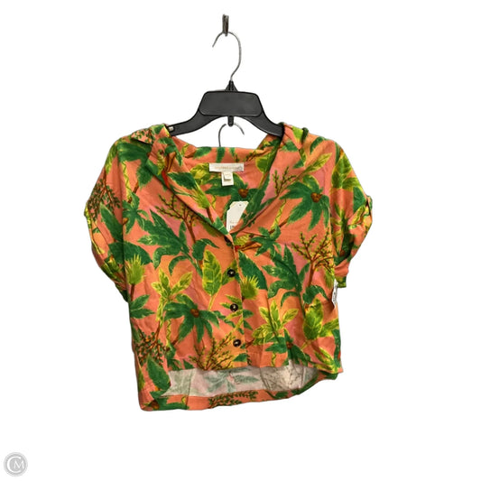 Lounge Set Shorts By Monteau In Tropical Print, Size: M