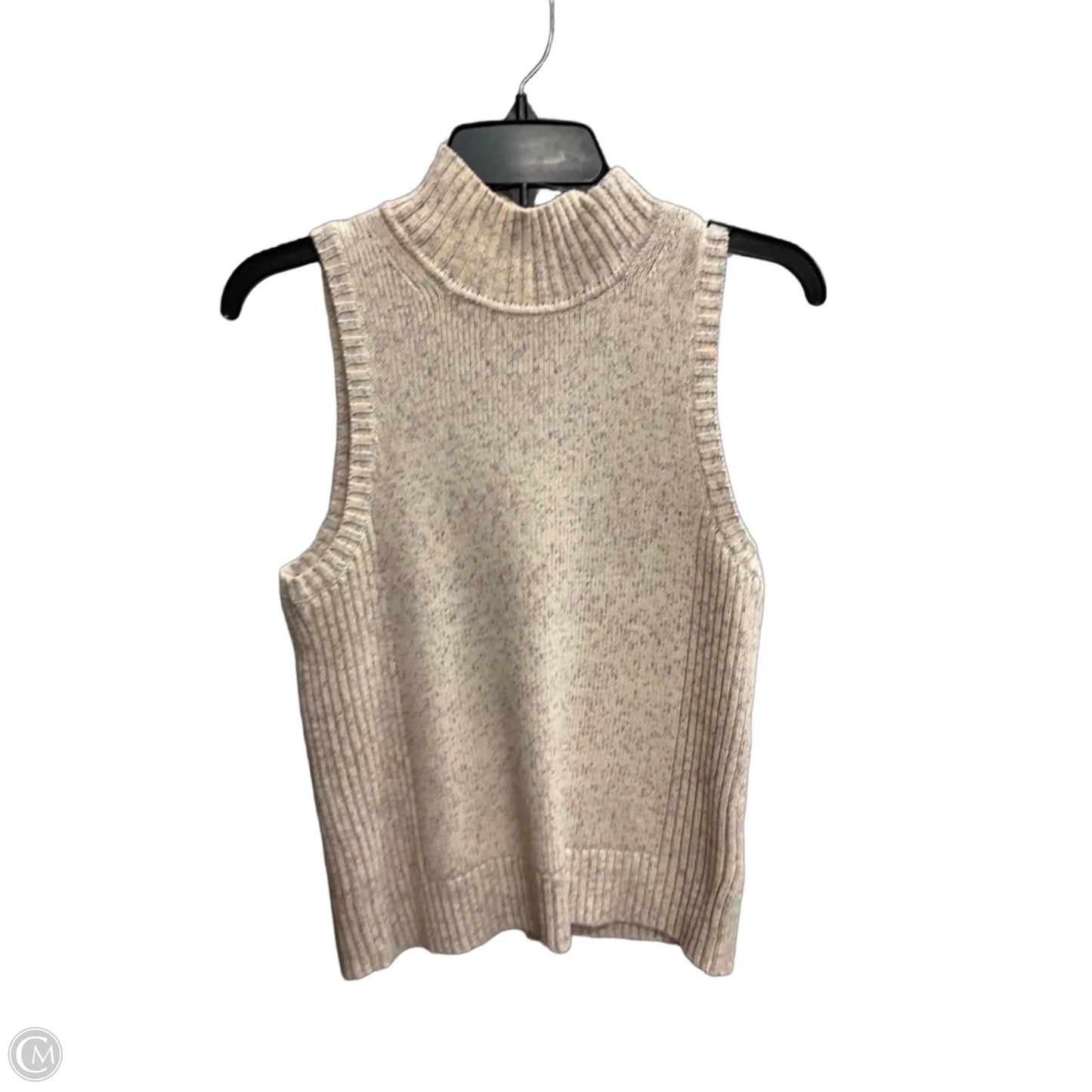 Vest Sweater By Gap In Pink, Size: S