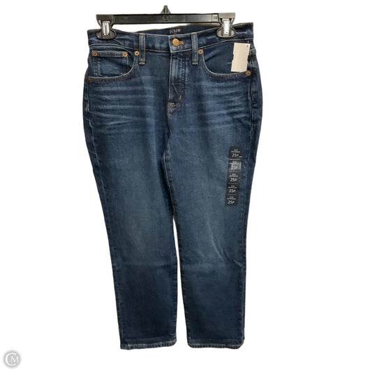 Jeans Boyfriend By J. Crew In Blue Denim, Size: 2p