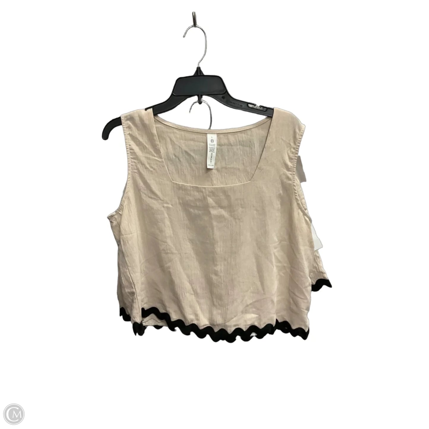 Lounge Set Shorts By Clothes Mentor In Tan, Size: L