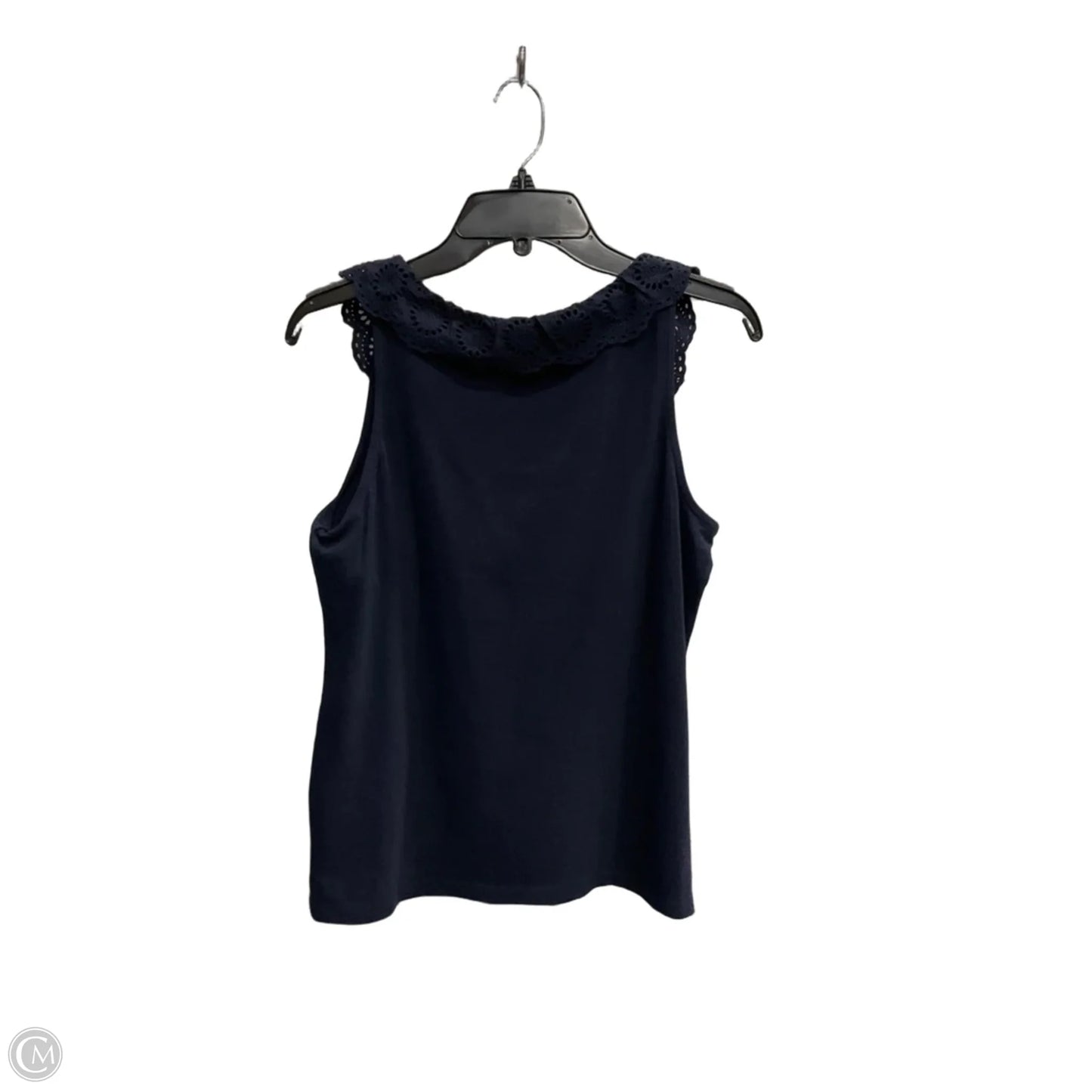 Top Sleeveless By Talbots In Navy, Size: Mp