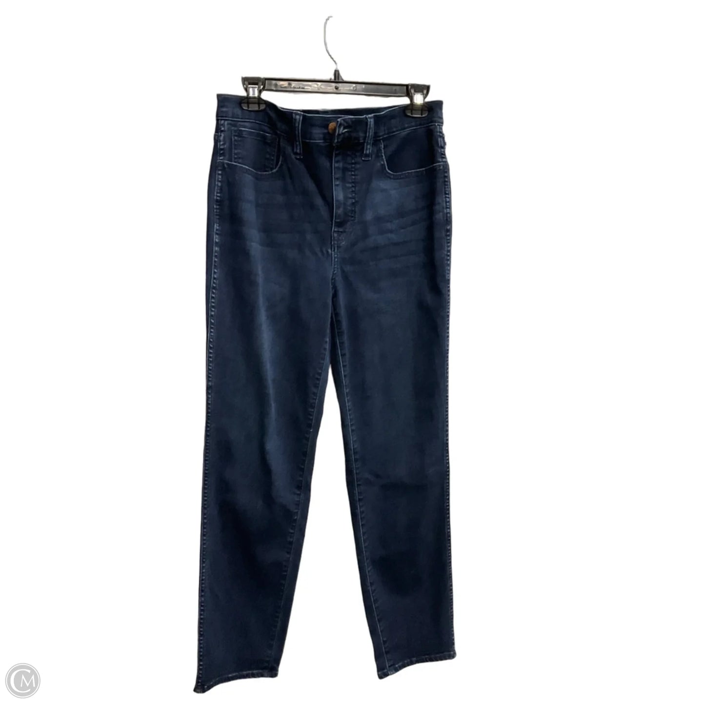 Jeans Straight By Madewell In Blue Denim, Size: 6
