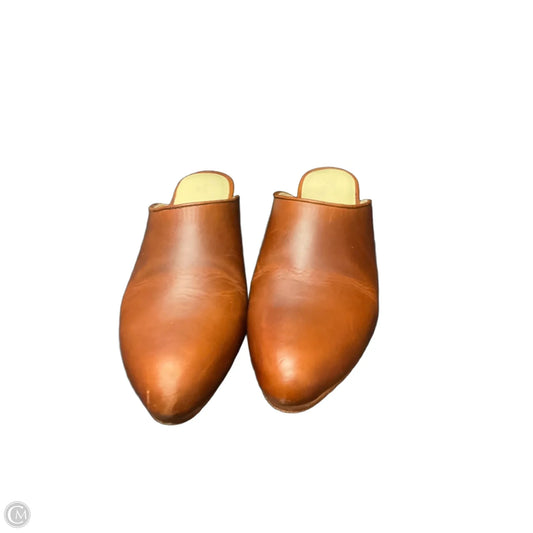 Shoes Heels Block By Clothes Mentor In Brown, Size: 7