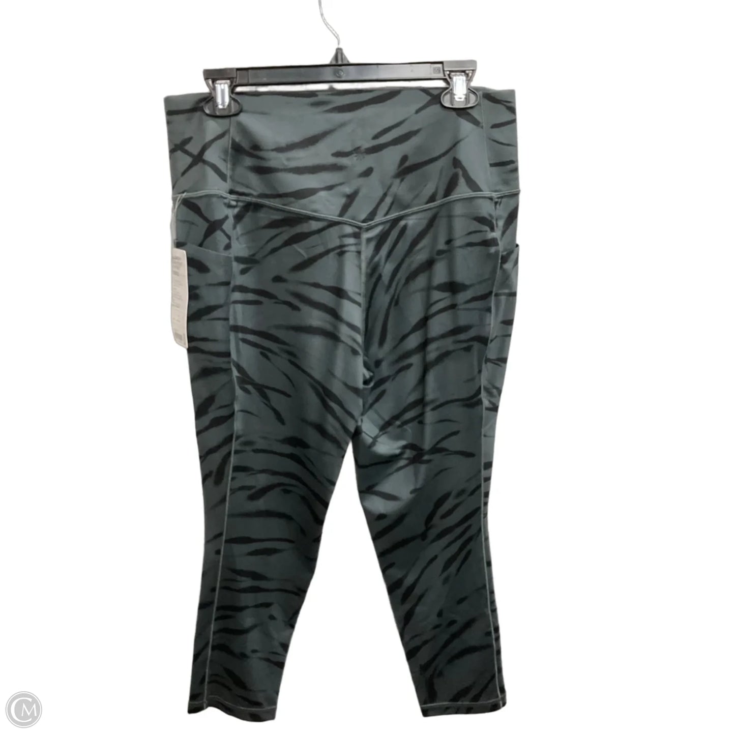Athletic Leggings By Athleta In Grey, Size: Xl