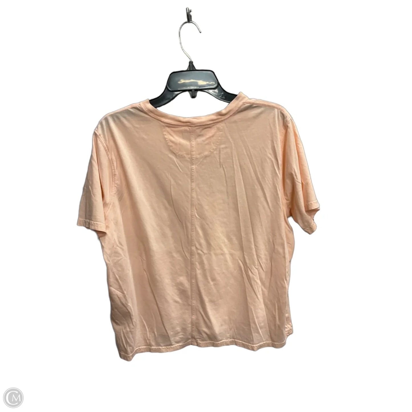 Top Short Sleeve By Carhartt In Zebra Print, Size: L