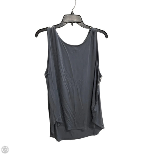 Top Sleeveless By Philosophy In Grey, Size: 1x
