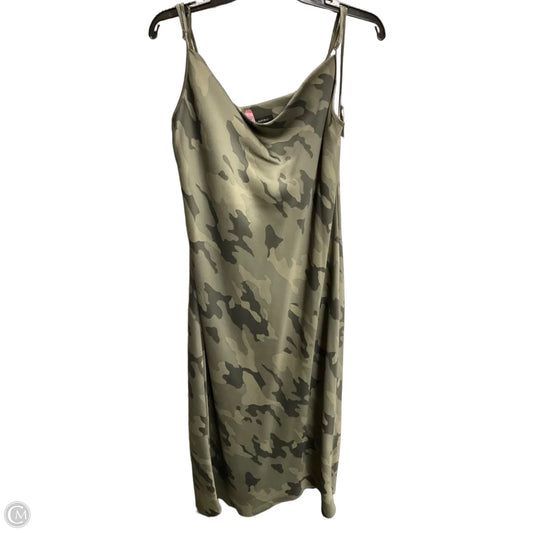 Dress Casual Maxi By Banana Republic In Camouflage Print, Size: Xl