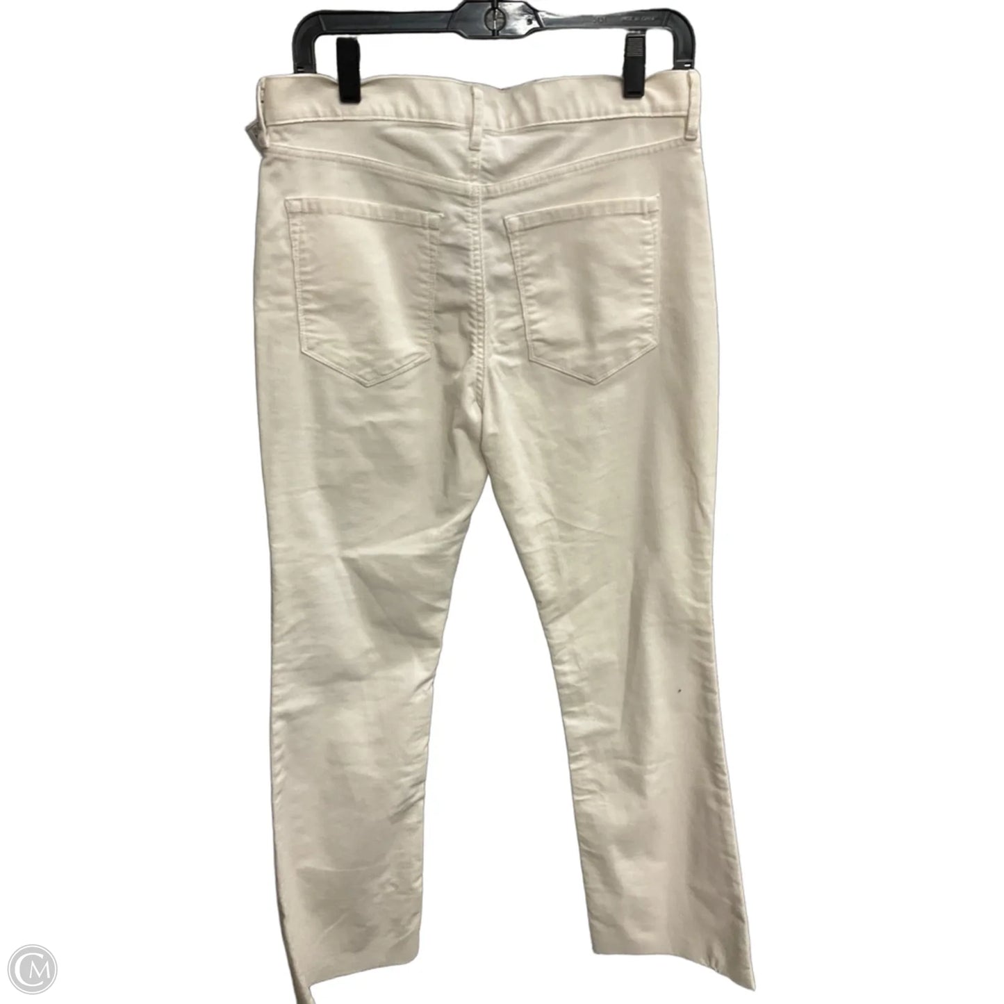 Pants Corduroy By Banana Republic In White, Size: 6l