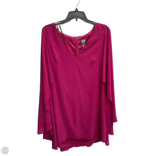 Dress Casual Midi By Vince Camuto In Purple, Size: M