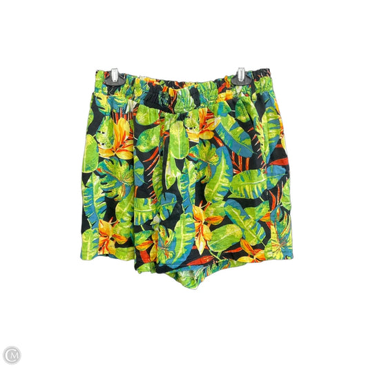 Shorts By Rachel Zoe In Tropical Print, Size: 12