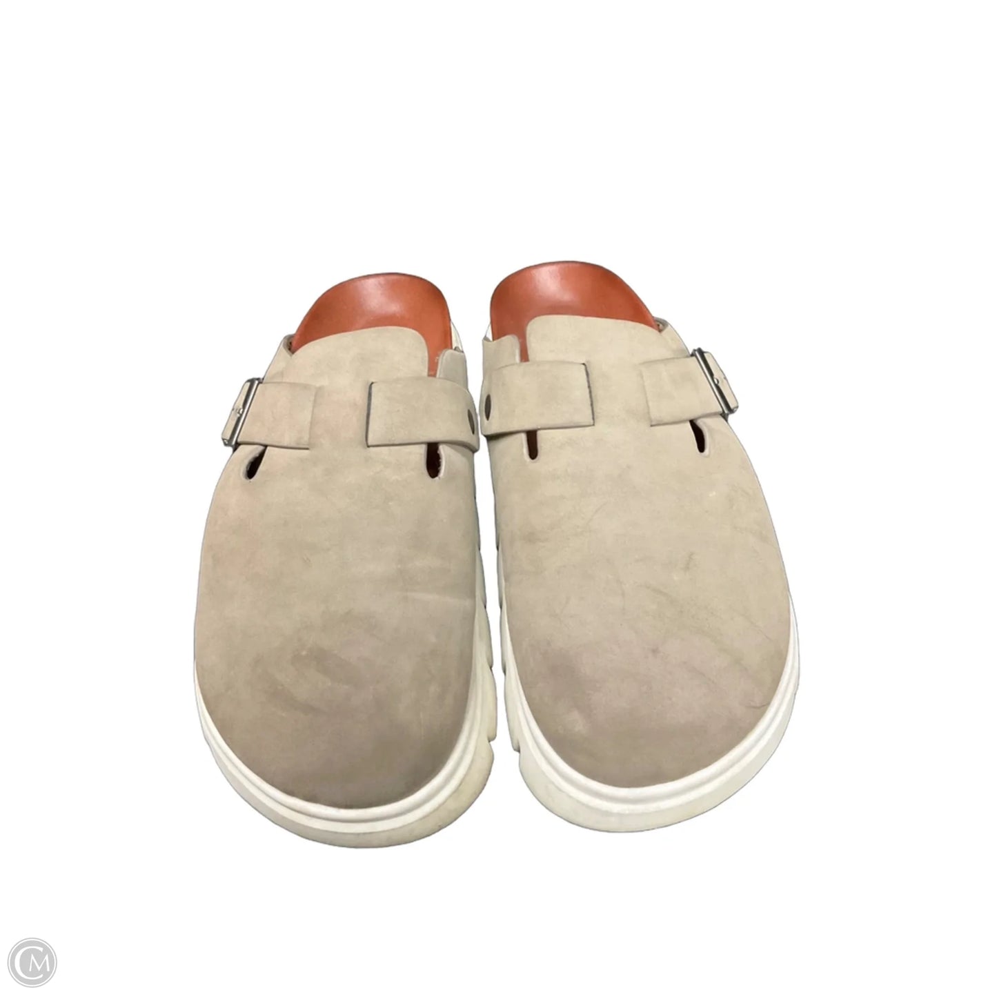 Shoes Flats By Mia In Grey, Size: 7.5