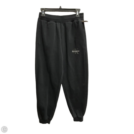 Athletic Pants By Calvin Klein In Black, Size: Xs