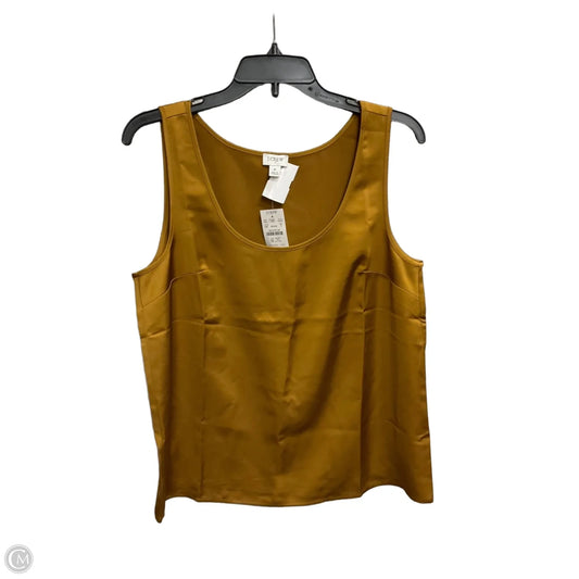 Tank Top By J. Crew In Yellow, Size: S
