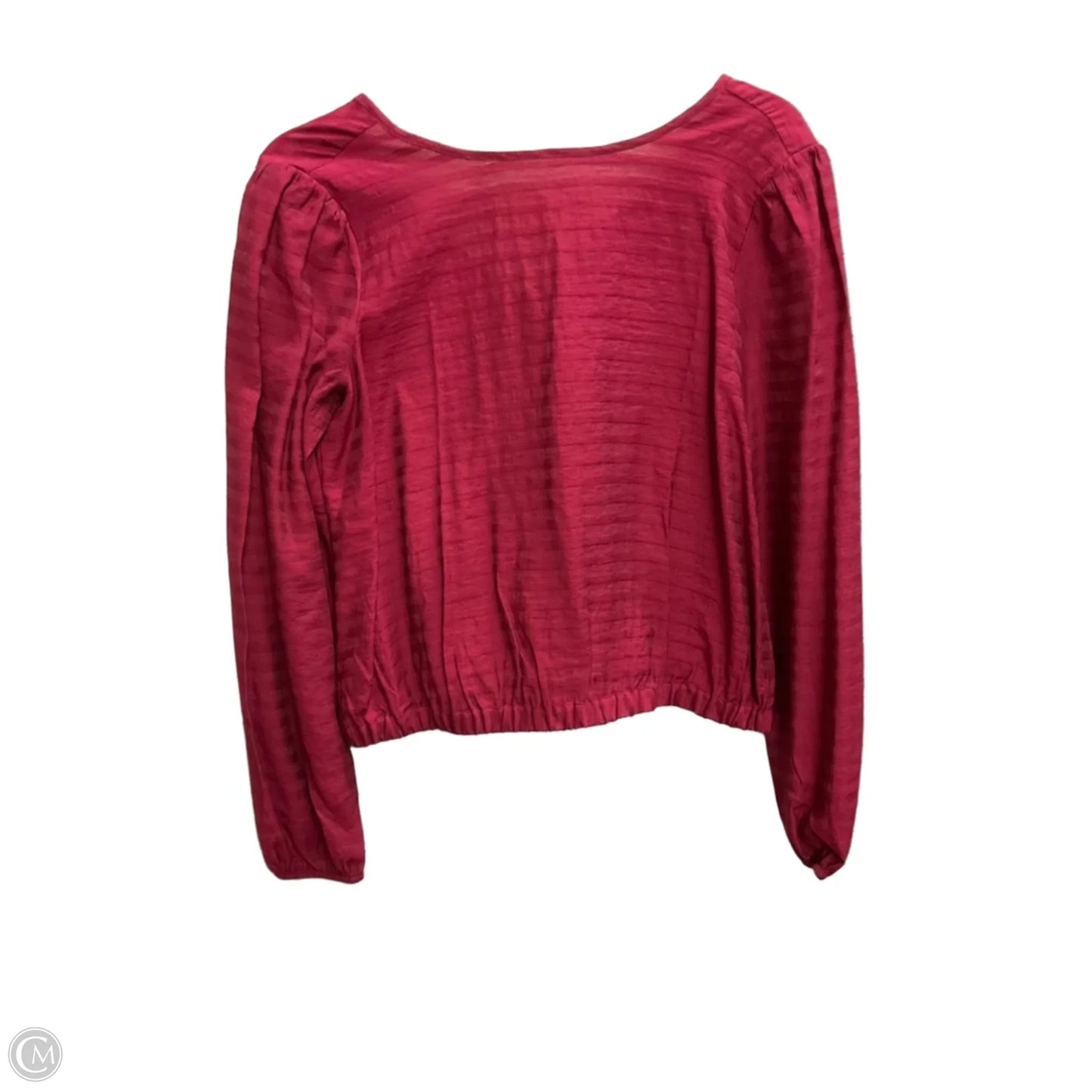 Top Long Sleeve By Loft In Red, Size: Xs