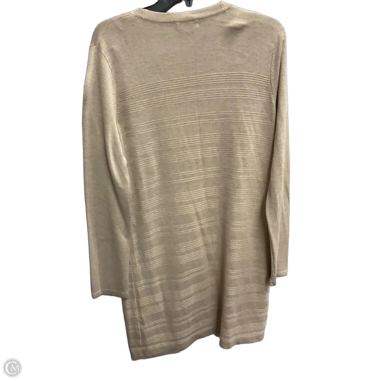 Cardigan By Calvin Klein In Tan, Size: M
