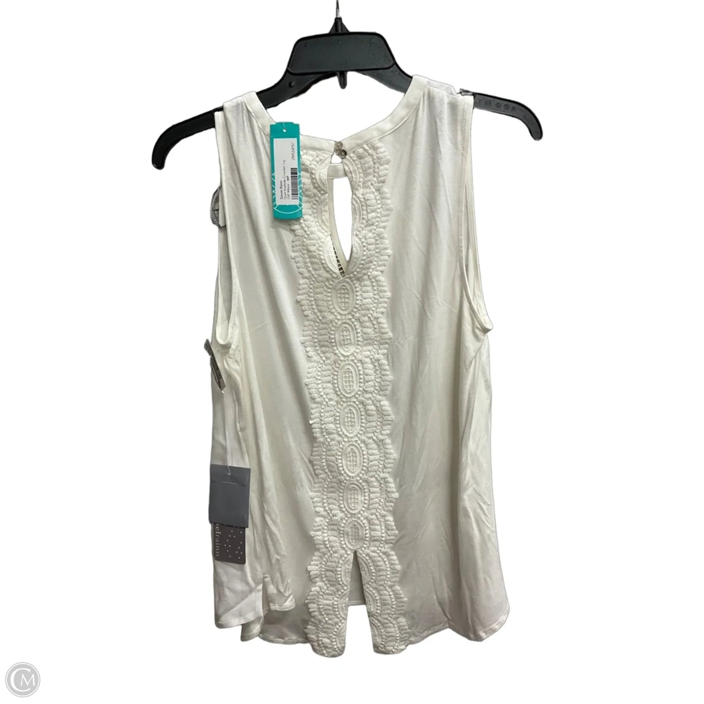 Top Sleeveless By Daniel Rainn In Cream, Size: Mp