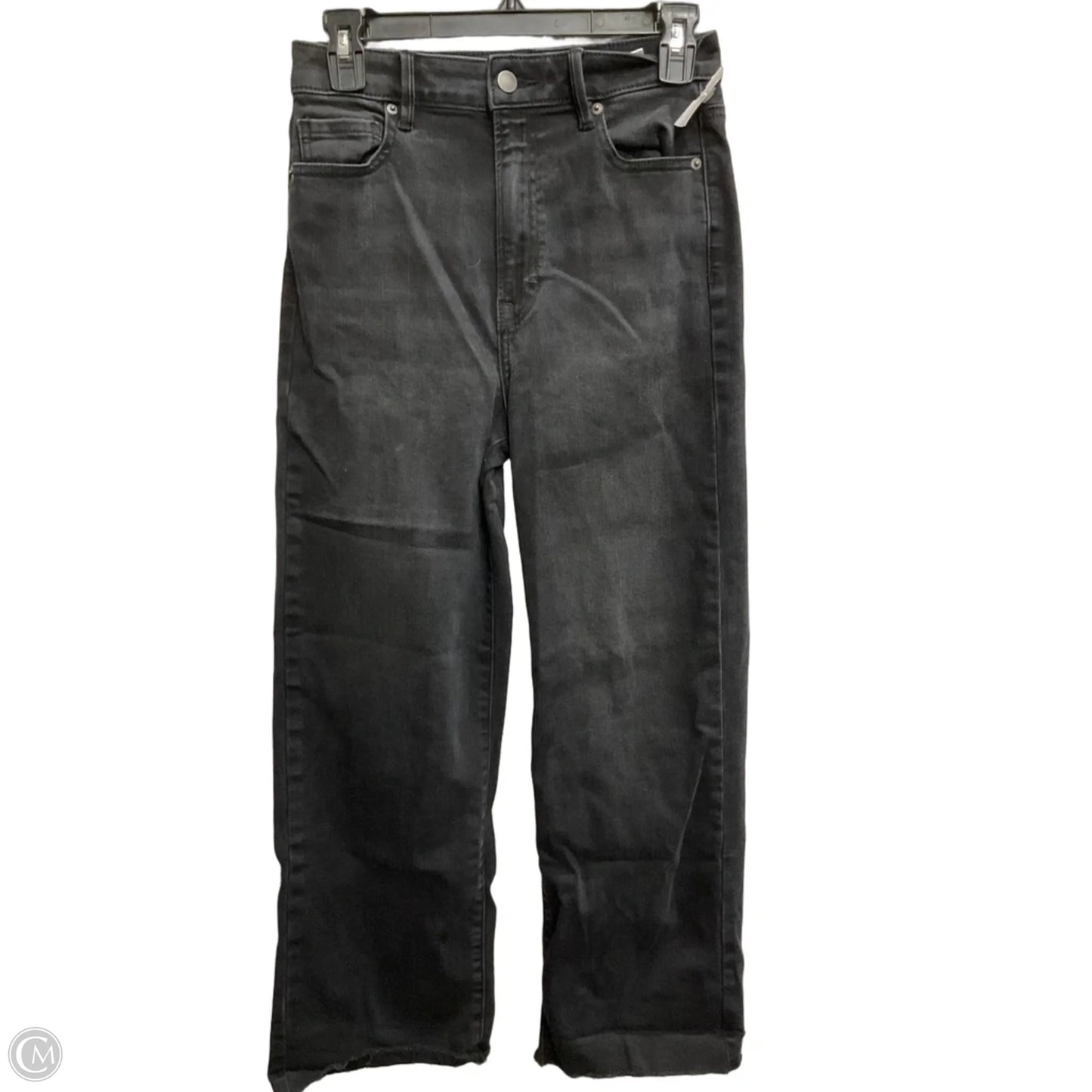 Jeans Wide Leg By Altard State In Black Denim, Size: 4