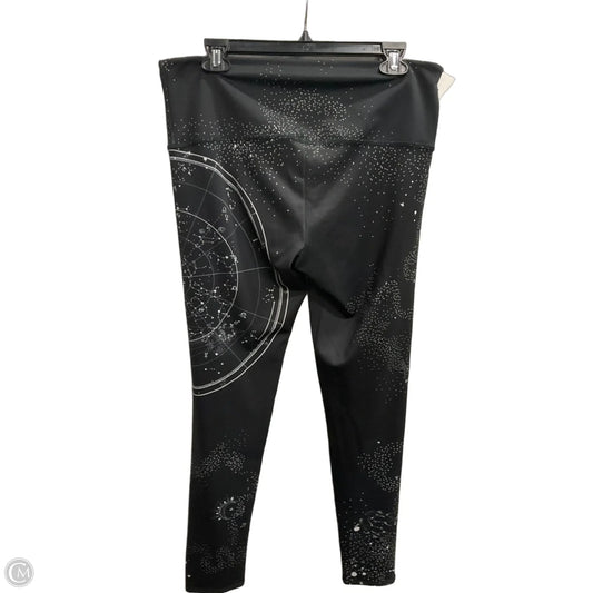 Athletic Leggings By Clothes Mentor In Black, Size: L