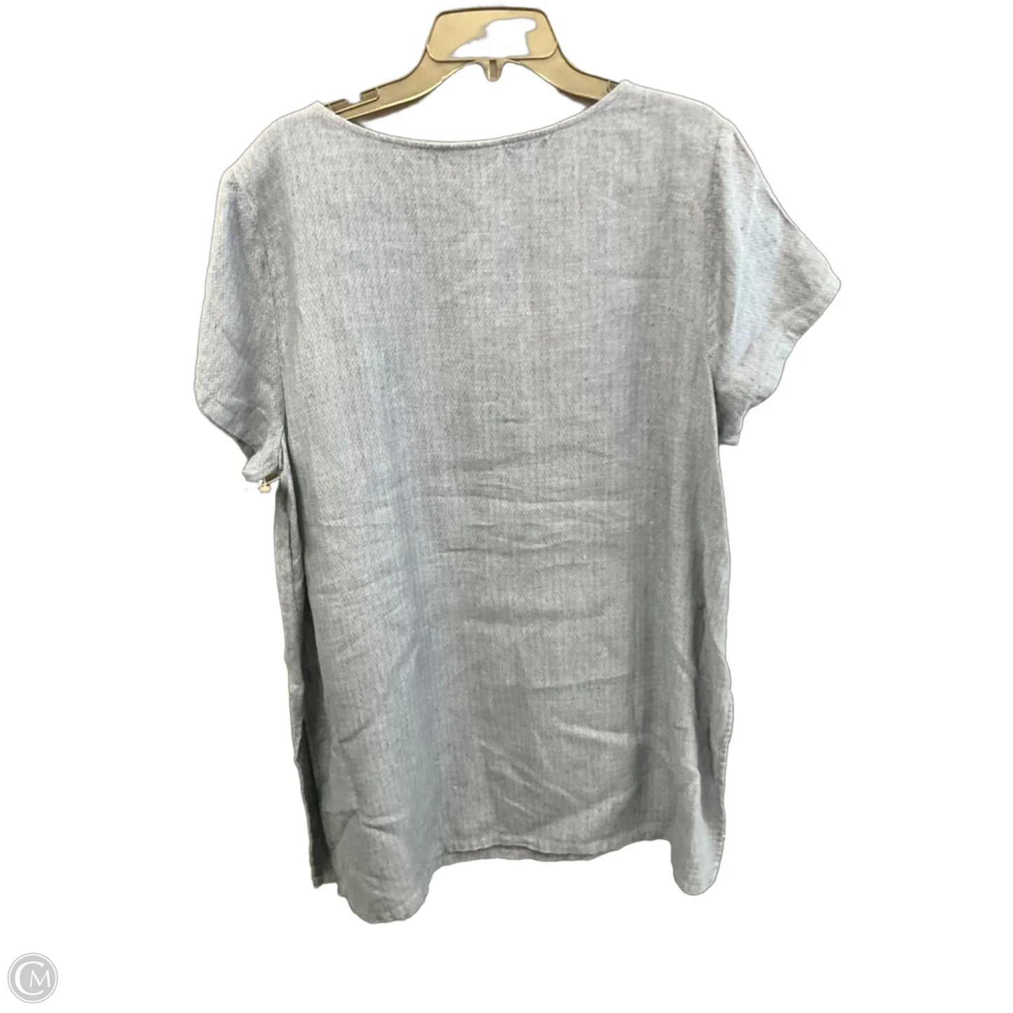 Top Short Sleeve By Pure Jill In Blue, Size: Xl