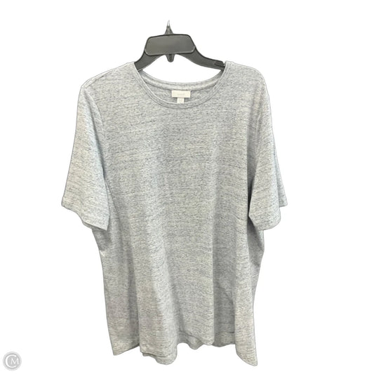 Top Short Sleeve By Pure Jill In Blue, Size: Xl