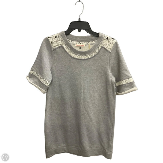 Dress Casual Midi By Rebecca Taylor In Grey, Size: M