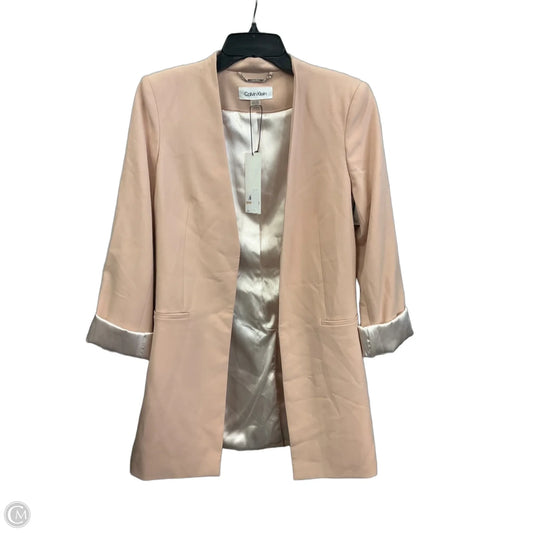 Blazer By Calvin Klein In Pink, Size: S