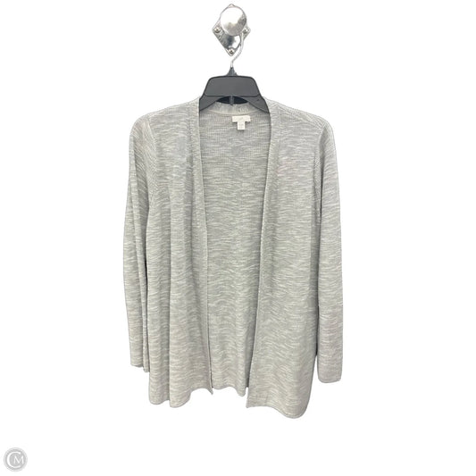 Cardigan By J. Jill In Grey, Size: Mp