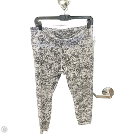 Athletic Leggings Capris By Athleta In Grey, Size: Lp
