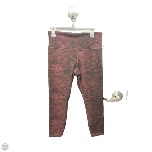Athletic Leggings Capris By Athleta In Red, Size: Lp