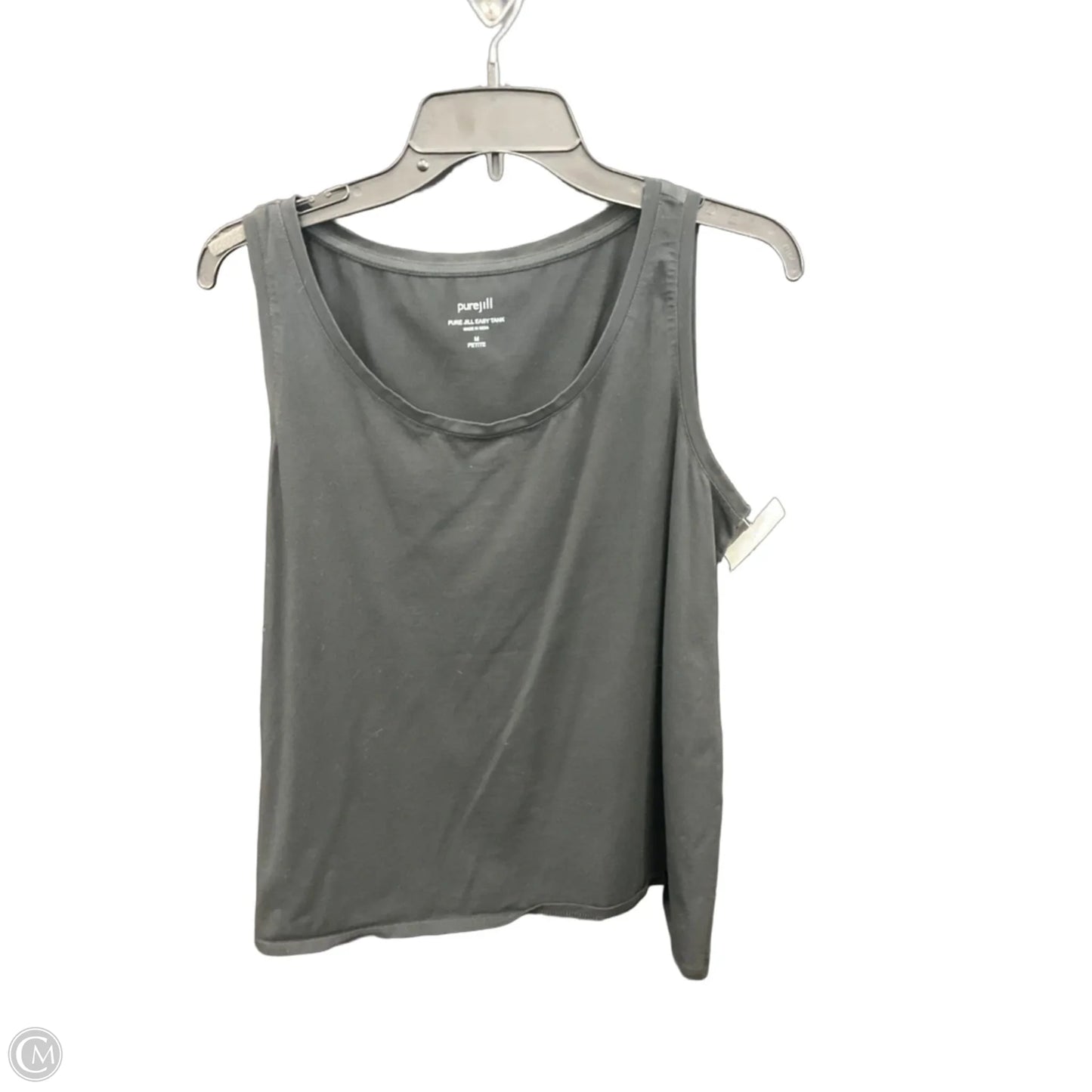Tank Top By Pure Jill In Black, Size: Mp