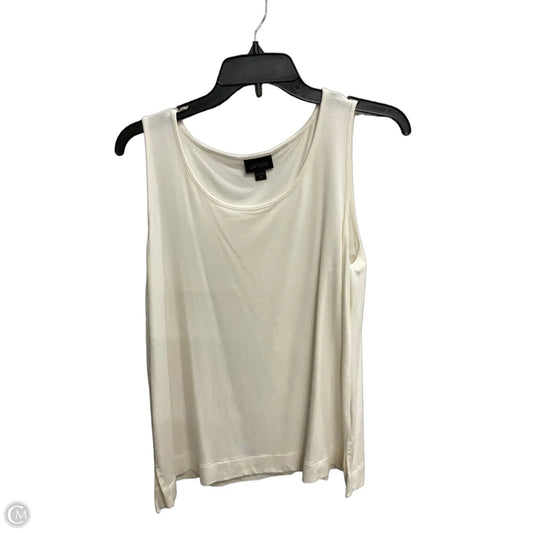 Tank Top By J. Jill In Cream, Size: Mp
