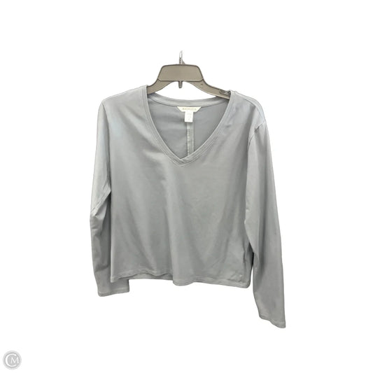 Athletic Top Long Sleeve Crewneck By Athleta In Navy, Size: M