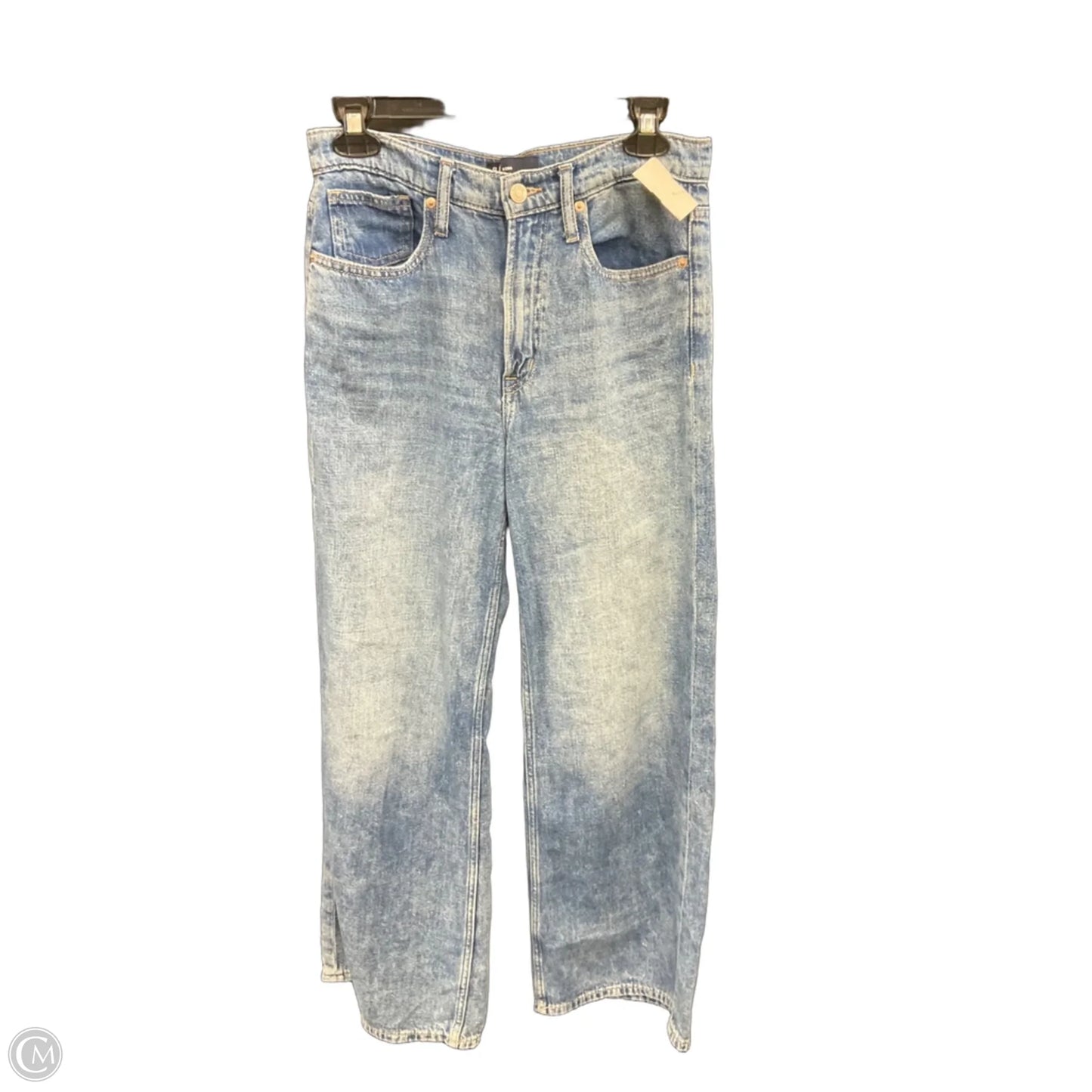 Jeans Wide Leg By Gap In Blue Denim, Size: 6