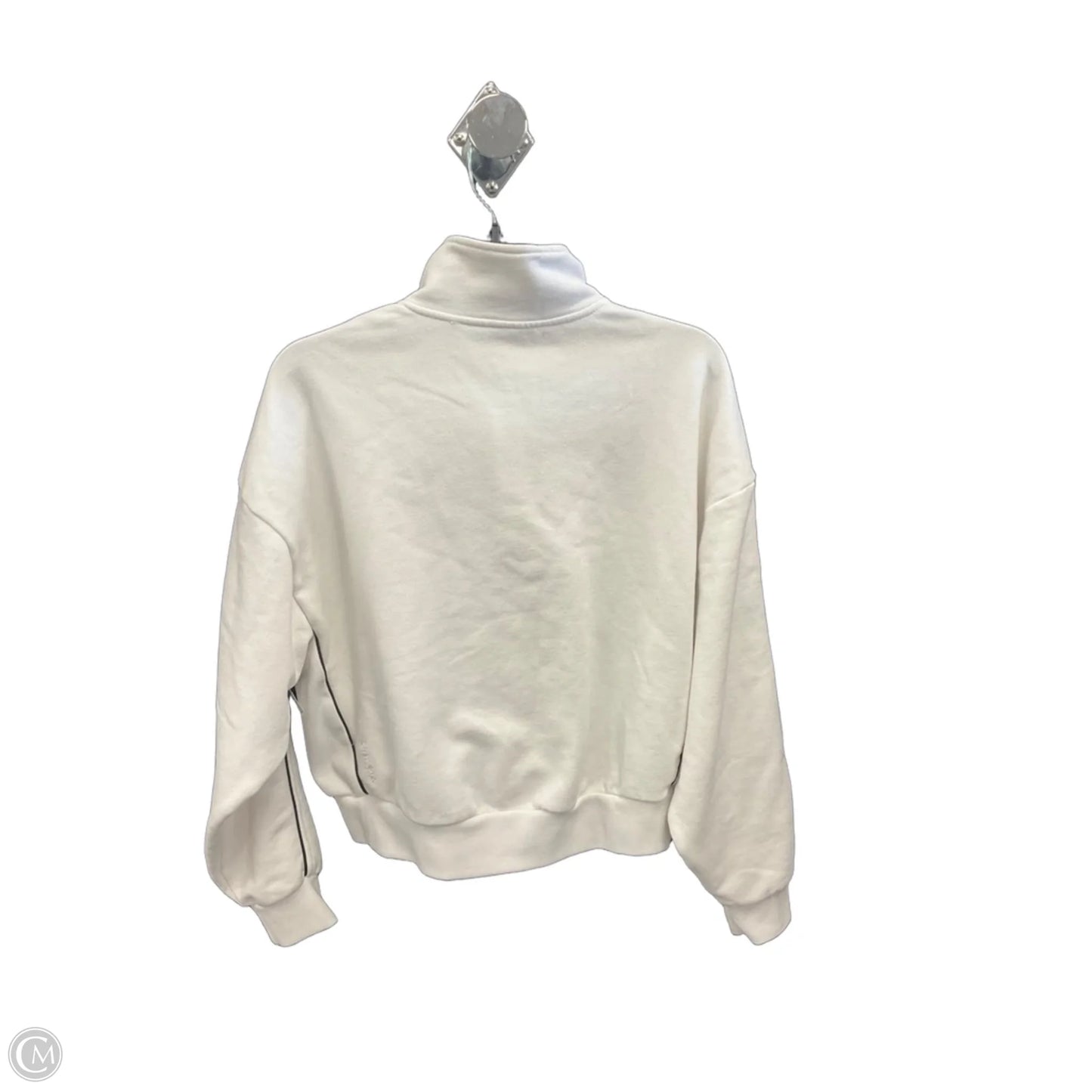 Athletic Sweatshirt Collar By Athleta In White, Size: M