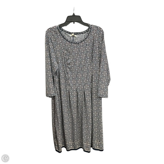 Dress Casual Midi By Max Studio In Multi-colored, Size: 2x