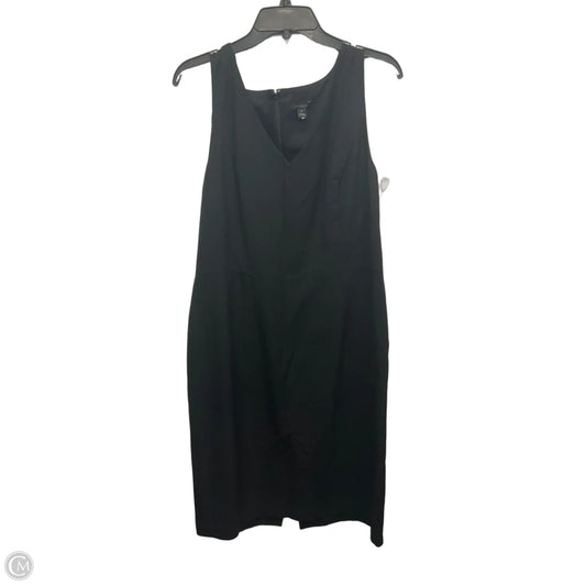 Dress Casual Midi By Ann Taylor In Black, Size: Xl