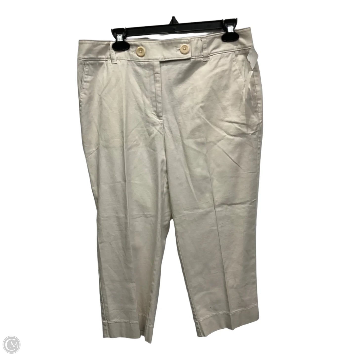 Capris By Talbots In Tan, Size: 12p