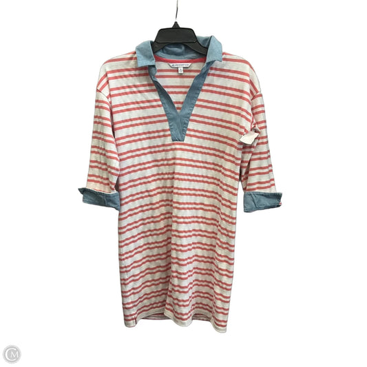 Dress Casual Midi By Southern Tide In Blue & Red & White, Size: S