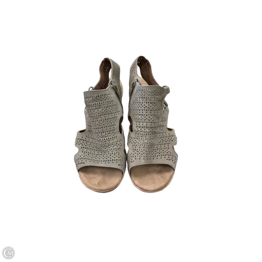 Sandals Heels Wedge By Rockport In Tan, Size: 8.5