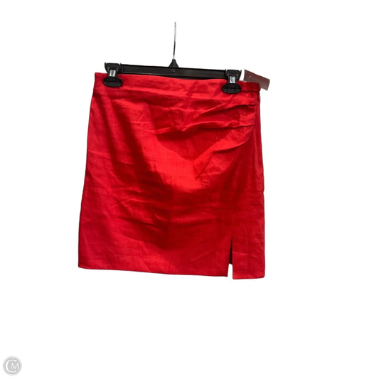 Skirt Midi By Mng In Red, Size: 8