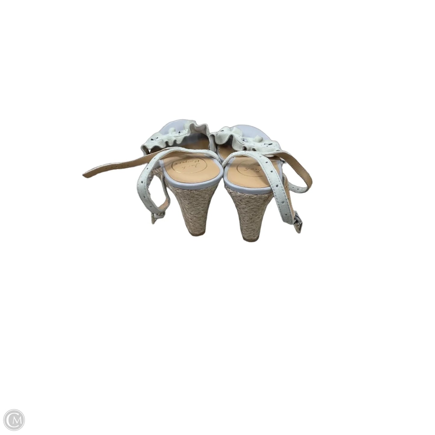 Sandals Heels Wedge By Jack Rogers In Tan, Size: 7