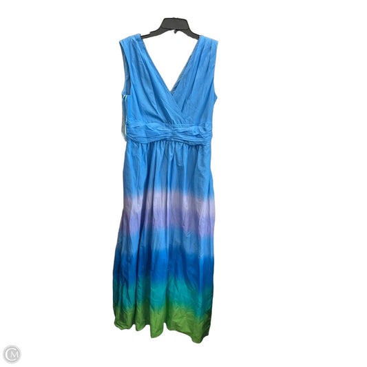 Dress Casual Maxi By Taylor In Multi-colored, Size: L
