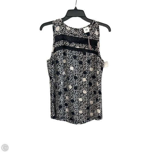 Top Sleeveless By Cabi In Navy, Size: M