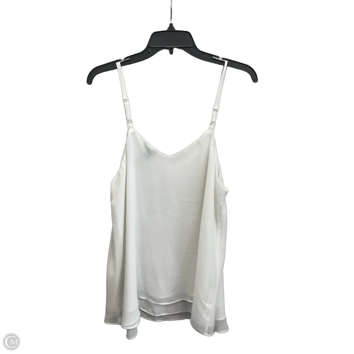 Top Sleeveless By Torrid In White, Size: L