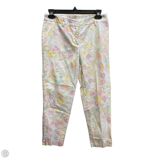 Pants Cropped By Talbots In Multi-colored, Size: 2p