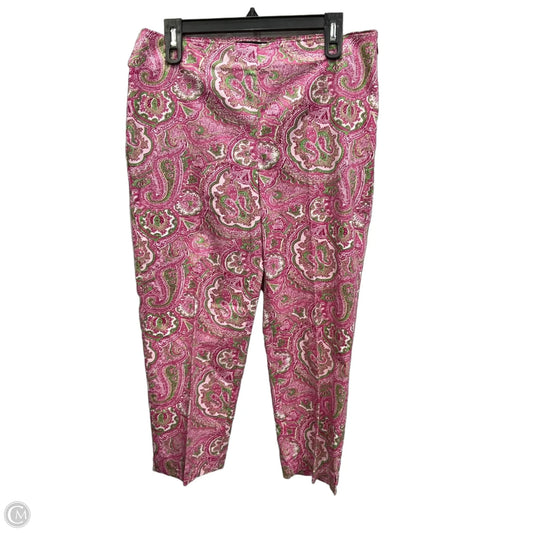 Pants Cropped By Talbots In Pink, Size: 10