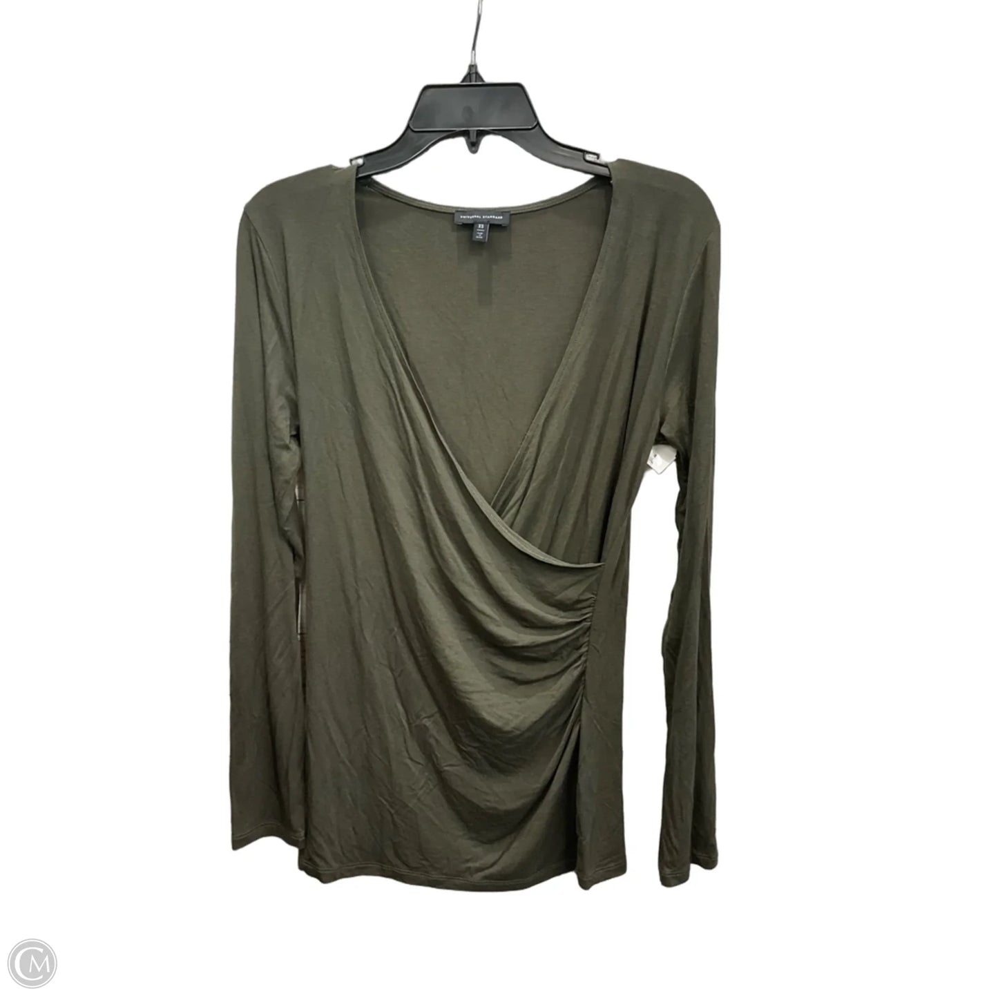 Top Long Sleeve By Universal Standard In Green, Size: Xs