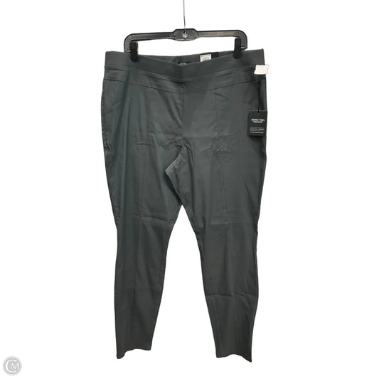 Pants Dress By Simply Vera In Grey, Size: 16